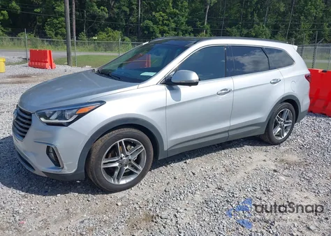 2017 Hyundai Santa Fe Se Ultimate from USA, damaged, VIN KM8SRDHF0HU165898
